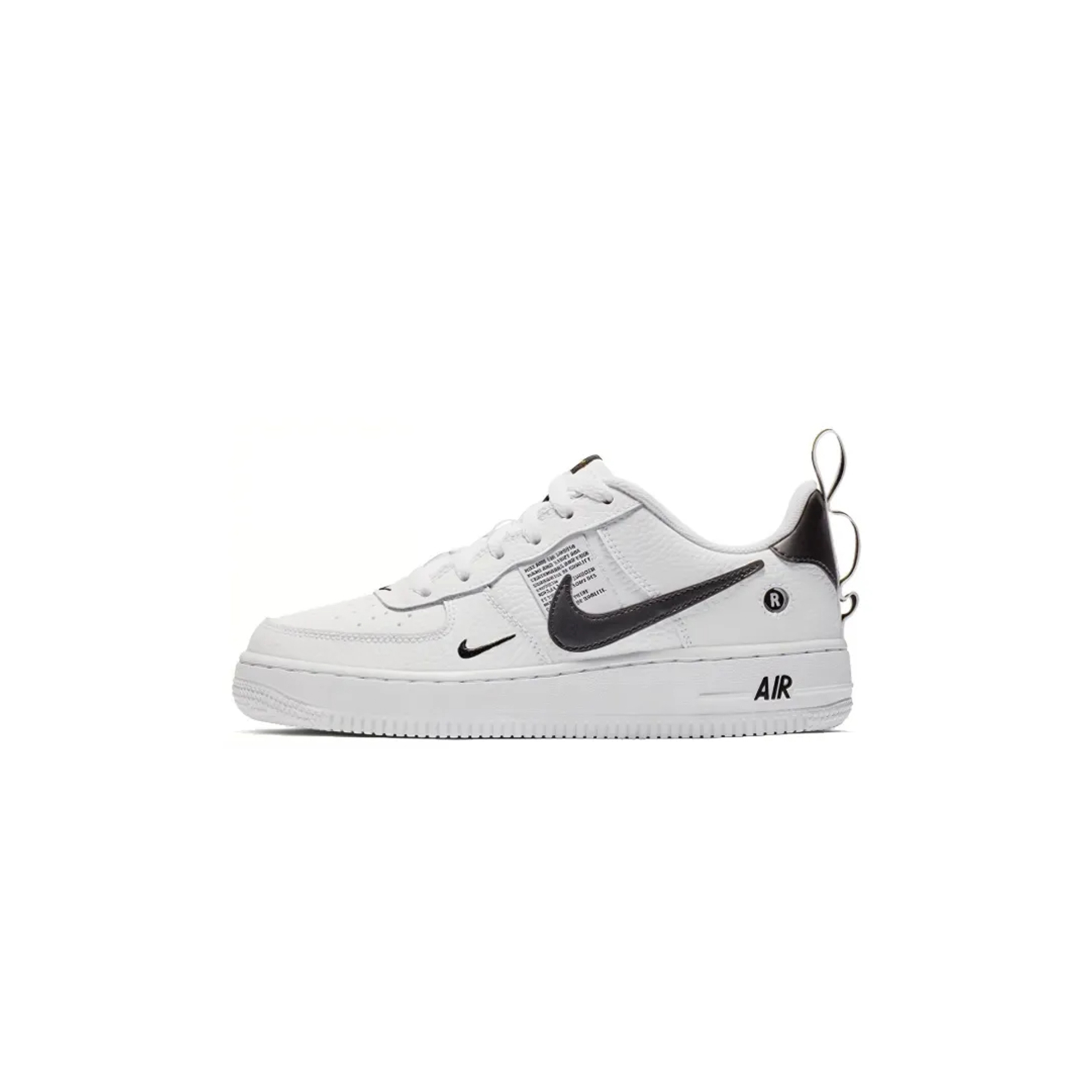 NIKE AIR FORCE 1 LOW UTILITY WHITE BLACK AR1708-100